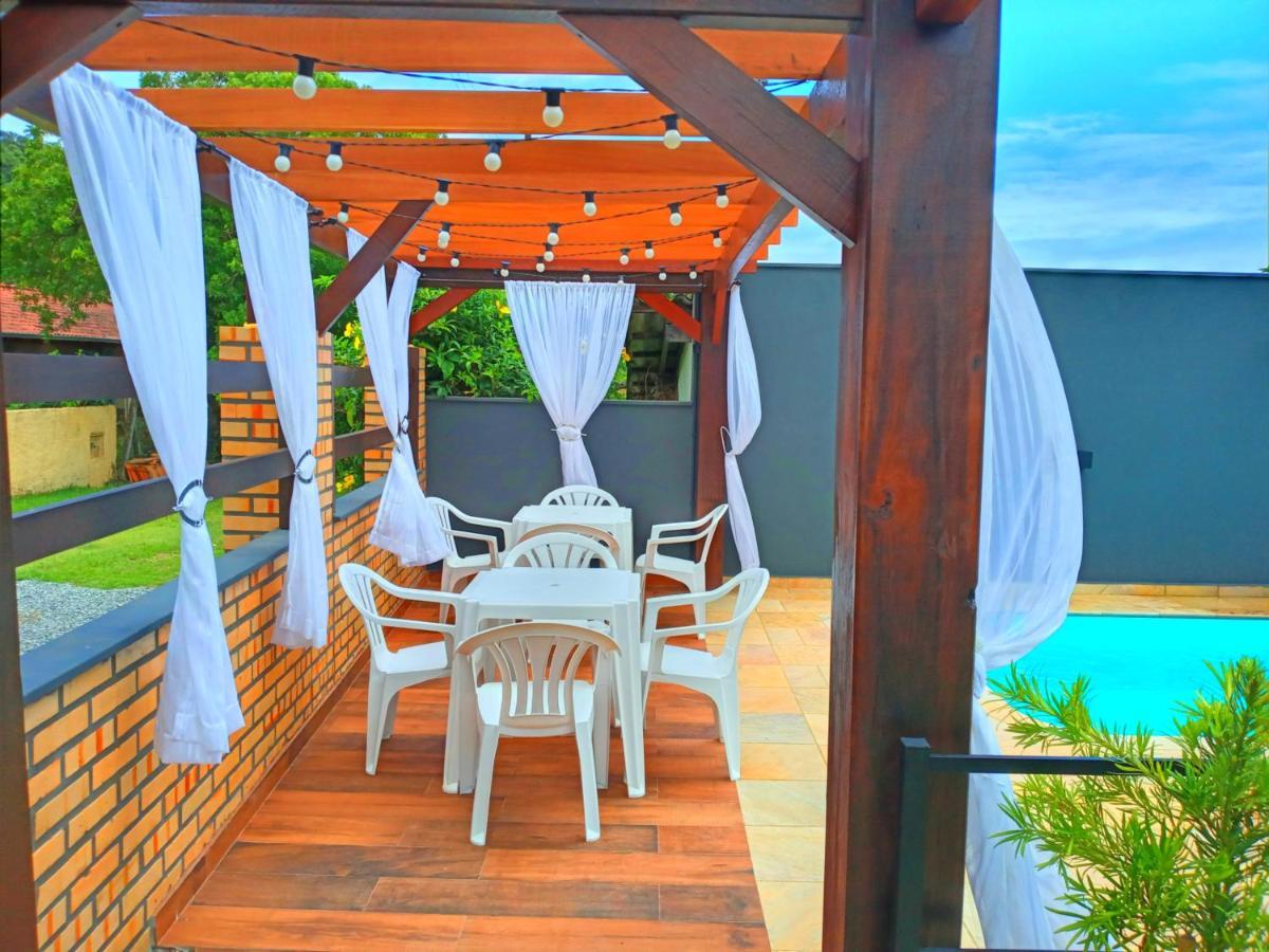 Casa Refugio Do Quilombo, Com Piscina Aquecida, 16 Pessoas - Penha - Sc Villa Buitenkant foto